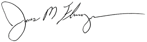 James Flanagan Signature