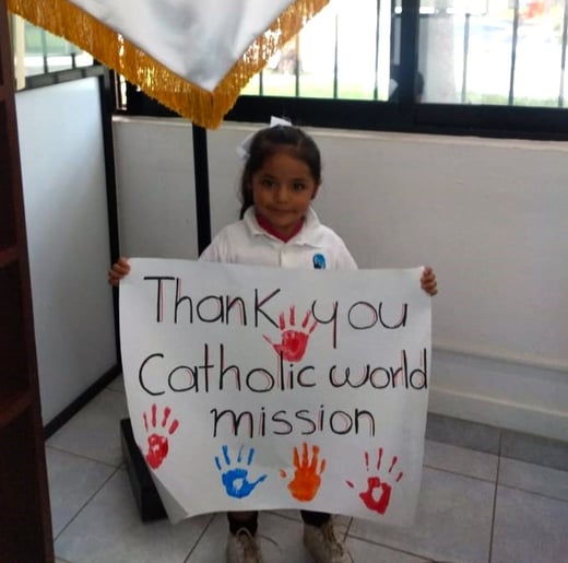 MA Cancun - children thank you - March 2020